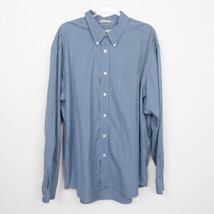 Eddie Bauer Wrinkle‎ Resistant Button Down Long Sleeve Shirt XL